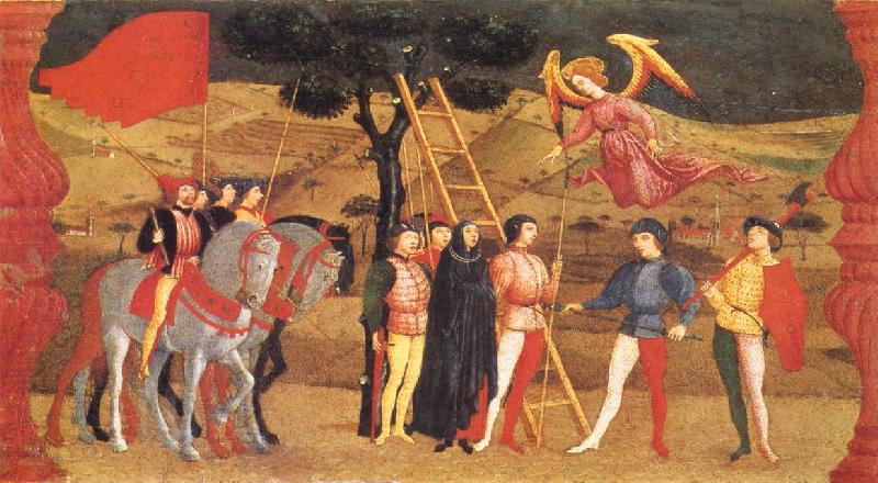 UCCELLO, Paolo Miracle of the Desecrated Host (Scene 4) aet